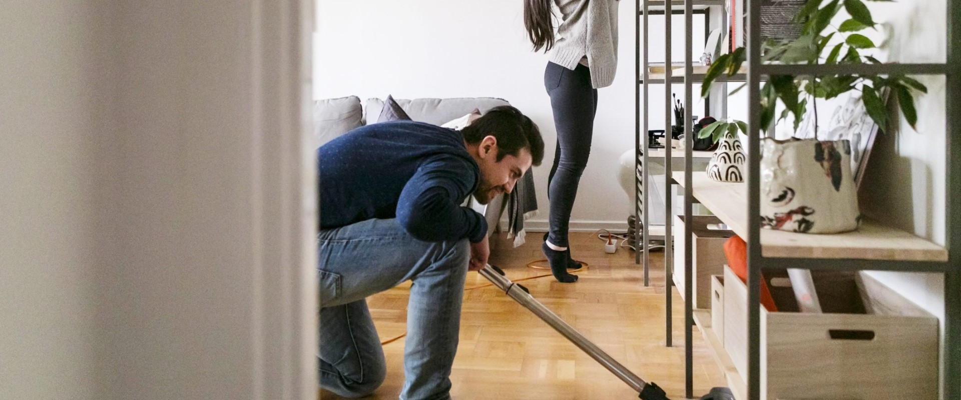 How do people clean their homes?